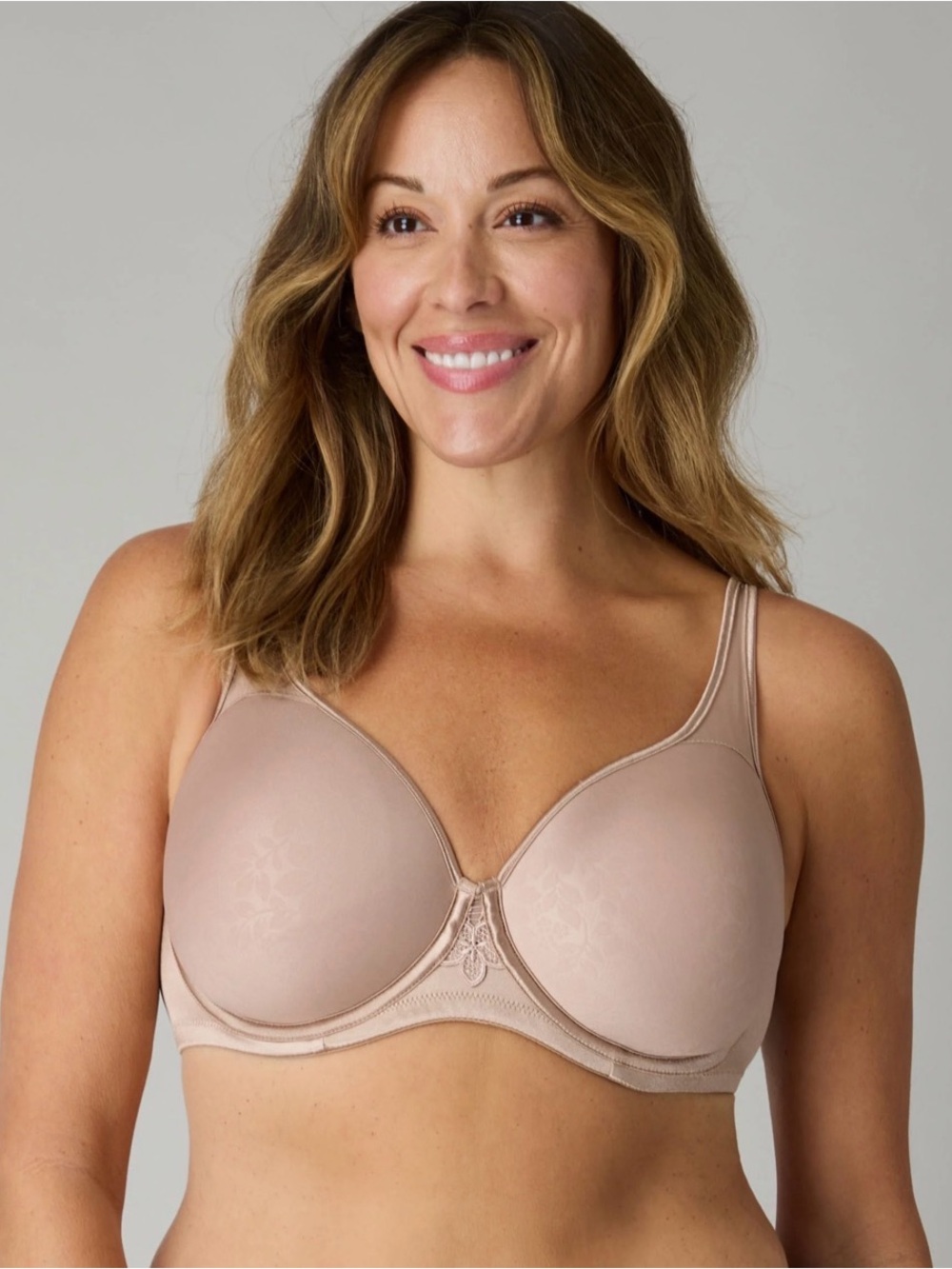 Wonderbra E1105H Underwire Breathable Cups Bra NWT